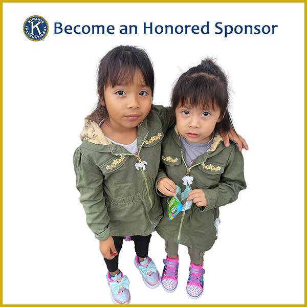 Become an Honored Sponsor - support the programs of Kiwanis of Rolling Hills Estates